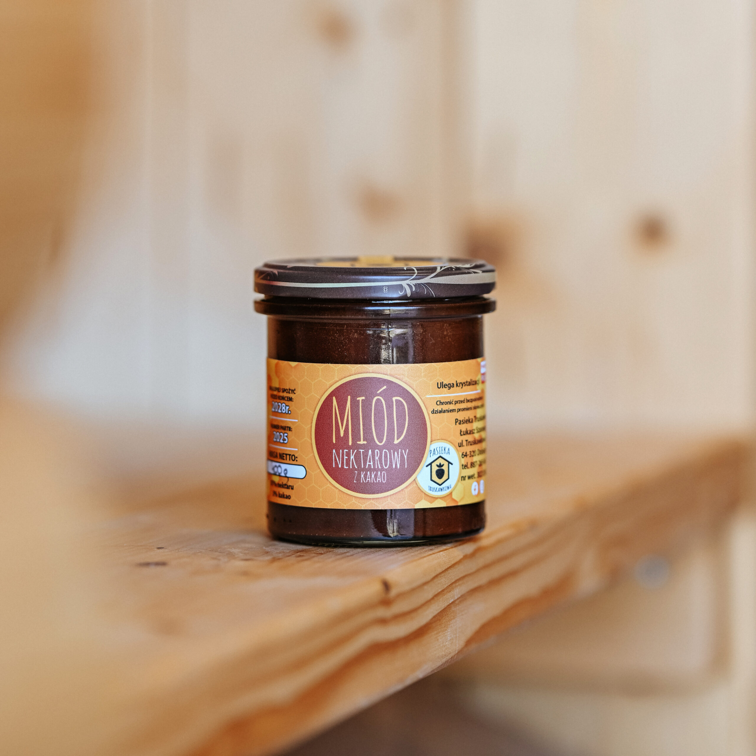 Miód z kakao nektarowy 400g